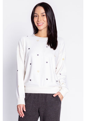 PJ Salvage Lucky in Love Long Sleeve Top
