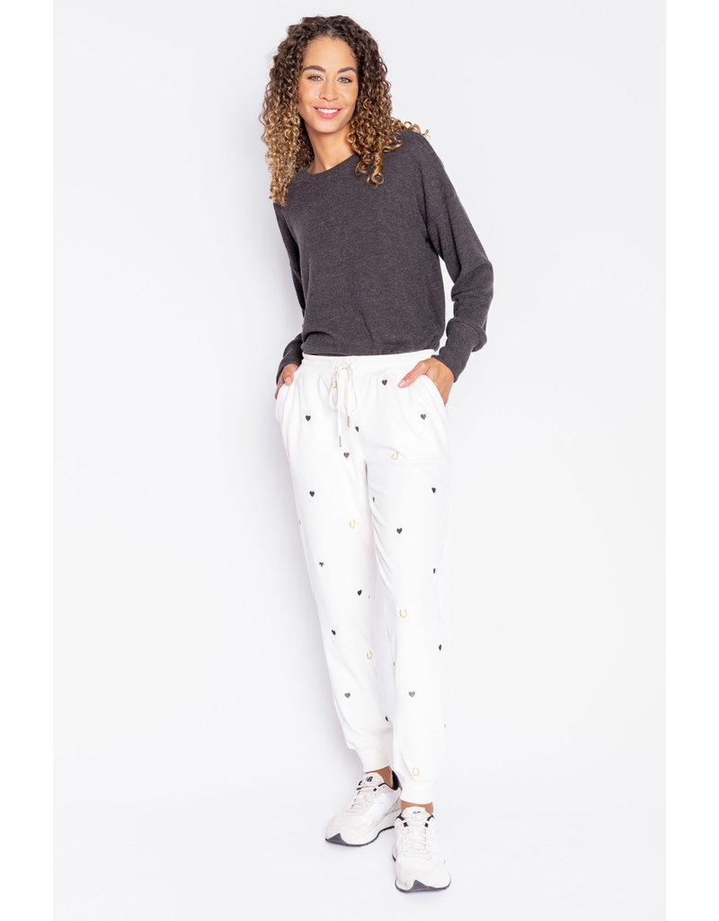 PJ Salvage Lucky in Love Banded Pant
