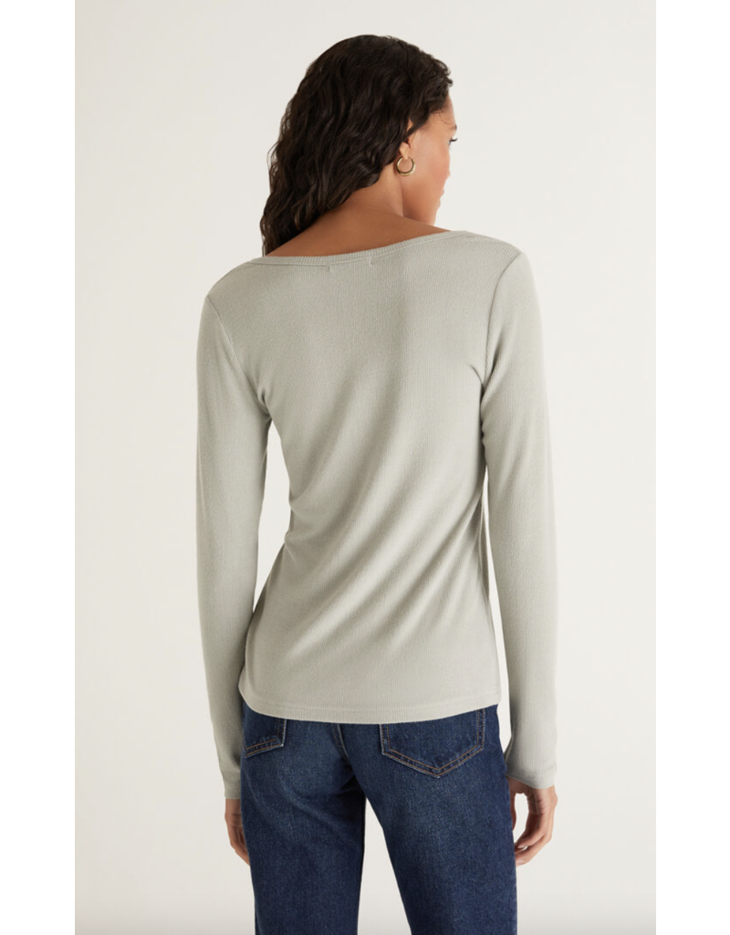 Z Supply Cait Rib Henley Top