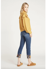 Driftwood Colette Straight Crop X Falling Sunflower