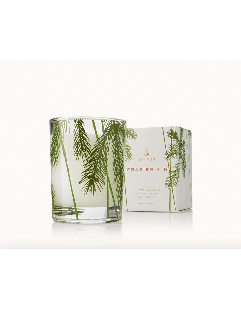 Pine Needle Frasier Fir Votive Candle | Thymes