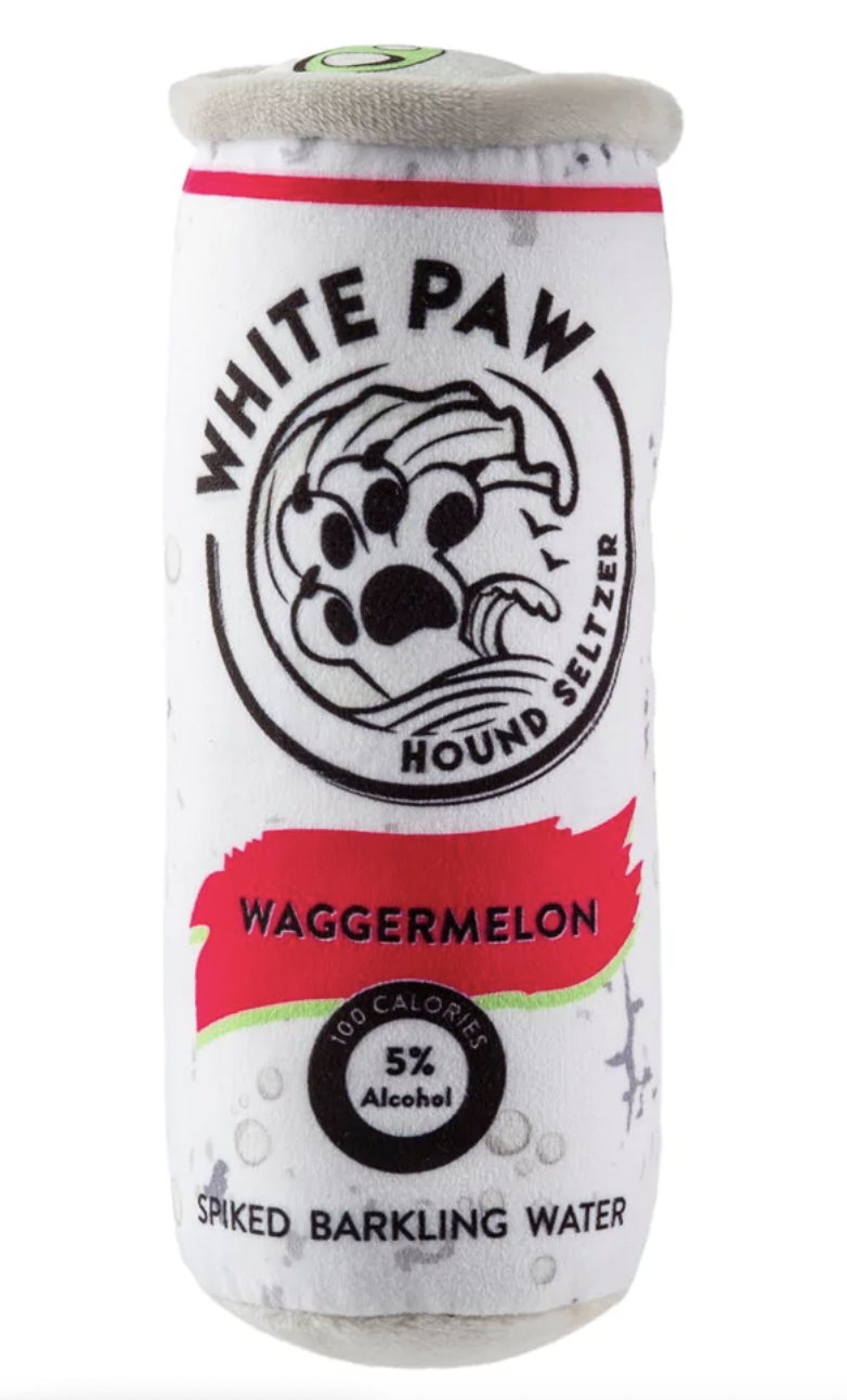 white paw hound seltzer