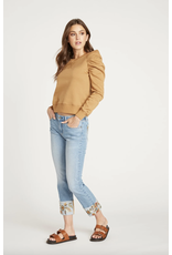 Colette Straight Crop X Feathery Leaf