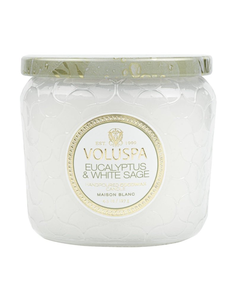 Voluspa Eucalyptus 4.5 oz Petite Jar Candle