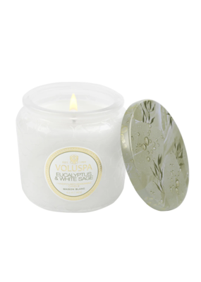 Voluspa Eucalyptus 4.5 oz Petite Jar Candle