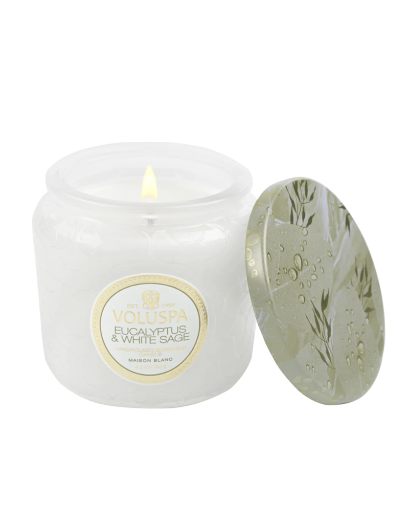 Voluspa Eucalyptus 4.5 oz Petite Jar Candle