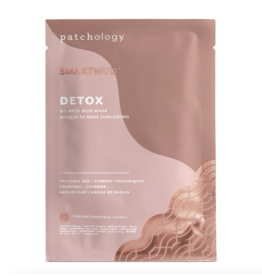 Patchology SmartMud No Mess Mud Masques: Detox Sheet Masks - Single Pack