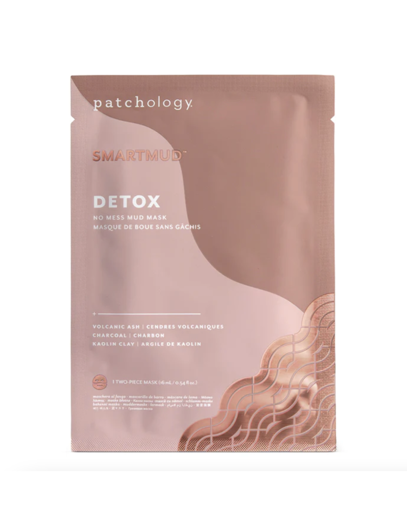 Patchology SmartMud No Mess Mud Masques: Detox Sheet Masks - Single Pack