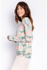 PJ Salvage Country Camo Long Sleeve Top