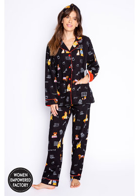 PJ Salvage Flannel PJ Set Teacher's Pet