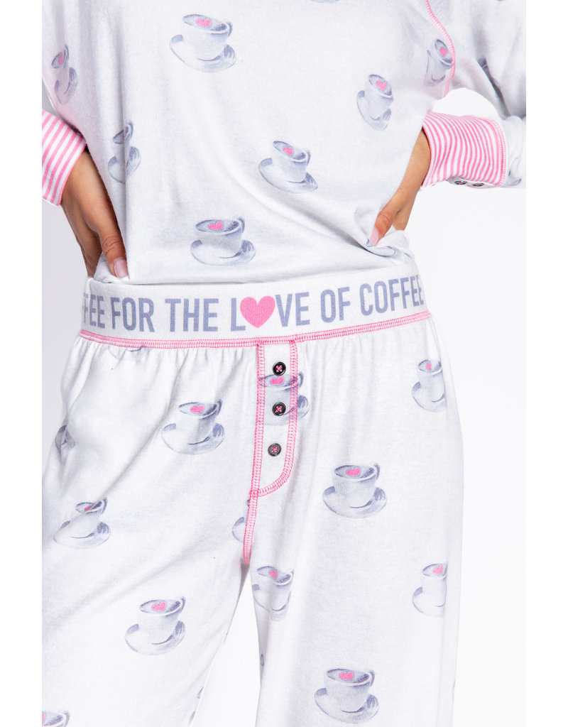PJ Salvage For the Love of Coffee PJ Set