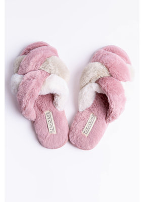 PJ Salvage Luxe Plush Slides