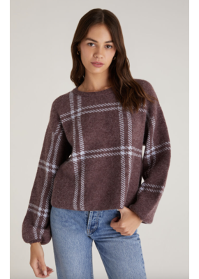 Z Supply Solange Window Pane Sweater