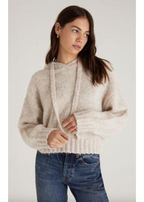 Z Supply Ariel Sweater Knit Hoodie