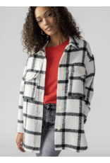 Sanctuary Town Shacket - Looking Glass Plaid