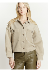Oat NY Cropped Shacket