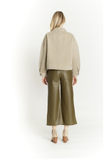 Oat NY Cropped Shacket
