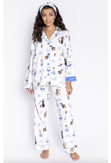 PJ Salvage Flannel PJ Set Happy Pawnukkah