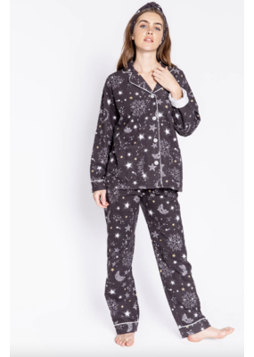 PJ Salvage Flannel PJ Set Cosmic Heart