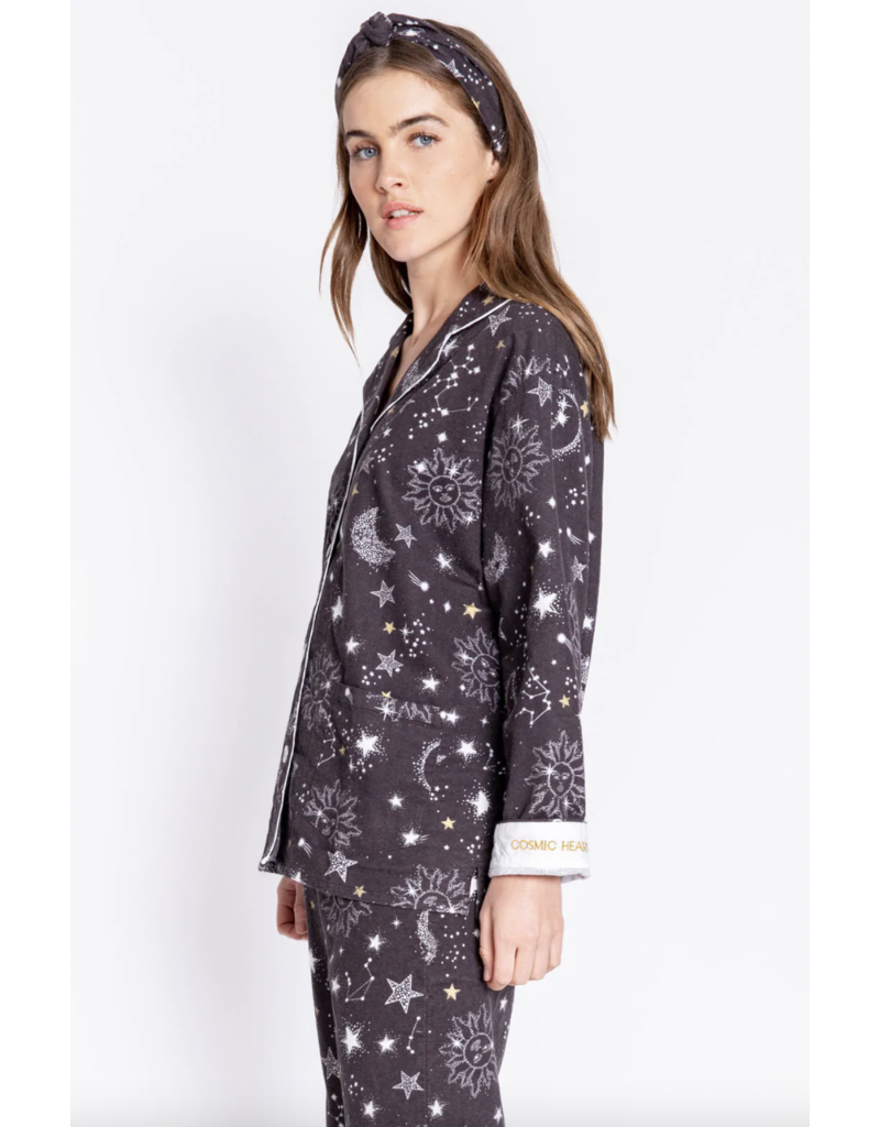 PJ Salvage Flannel PJ Set Cosmic Heart