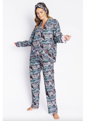 PJ Salvage Flannel PJ Set Wild One
