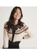 Marine Layer Ava Fair Isle Cardigan