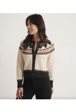 Marine Layer Ava Fair Isle Cardigan
