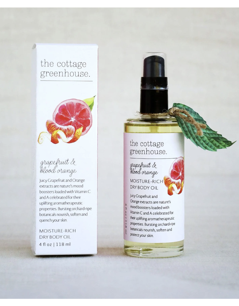 The Cottage Greenhouse Grapefruit & Blood Orange Dry Body Oil
