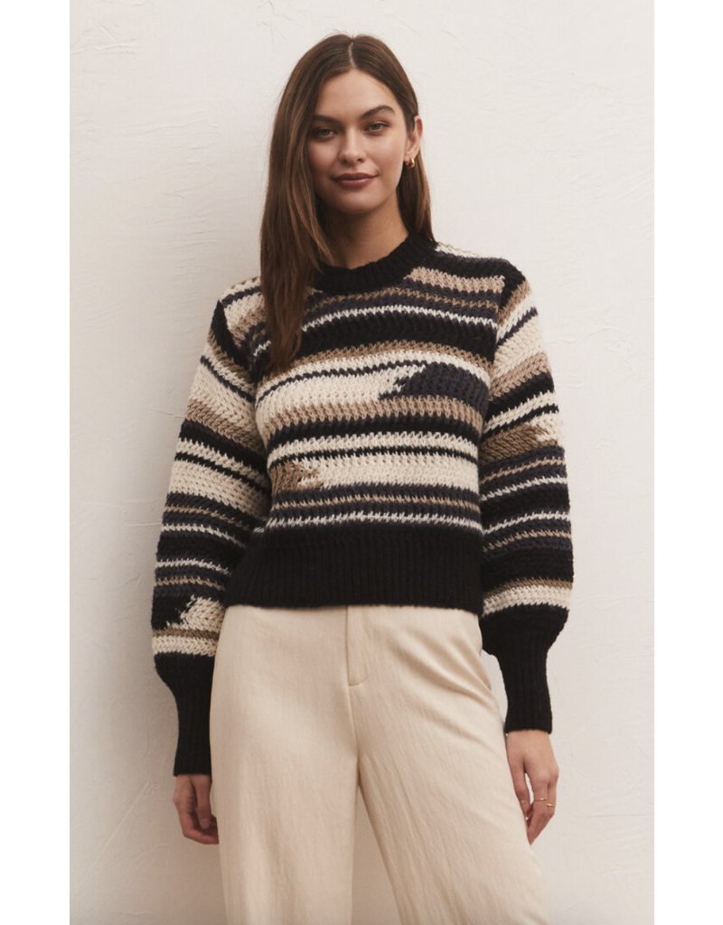 Z Supply Asheville Stripe Sweater