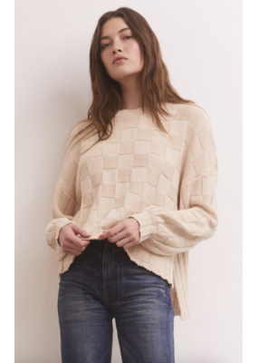 Z Supply Foster Checker Sweater