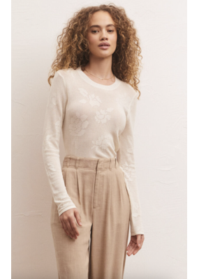 Z Supply Tibi Mesh Sweater