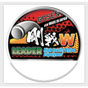 Gosen fishing line GOSEN W Leader Nylon 50m 80lb