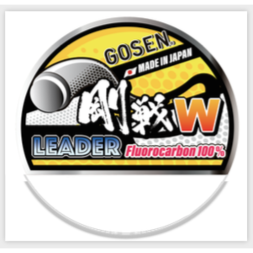 Gosen fishing line GOSEN W Leader FC Fluorocarbon 30m 0.78 80lb - GoFish  Tackle