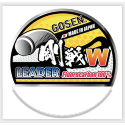 Gosen fishing line GOSEN W Leader FC Fluorocarbon 30m 0.57 40lb