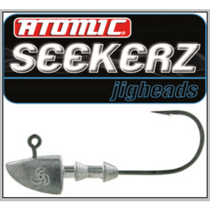 Atomic Atomic Seekerz Jig heads Heavy #1/0 1/8oz 3.5g