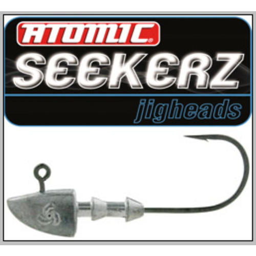 Atomic Atomic Seekerz Jig heads Heavy #1/0 1/8oz 3.5g Atomic Atomic Seekerz Jig heads Heavy #1/0 1/8oz 3.5g