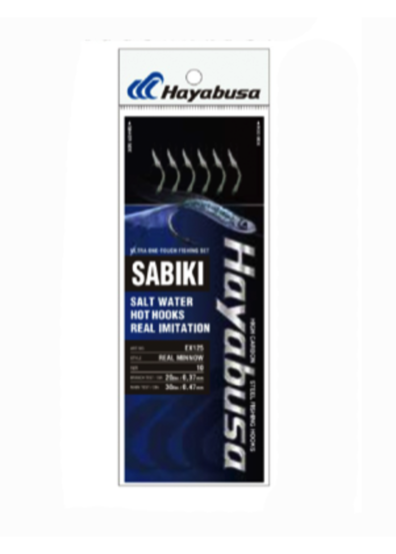 Hayabusa fishing Hayabusa EX125 UV baitfish sabiki 12
