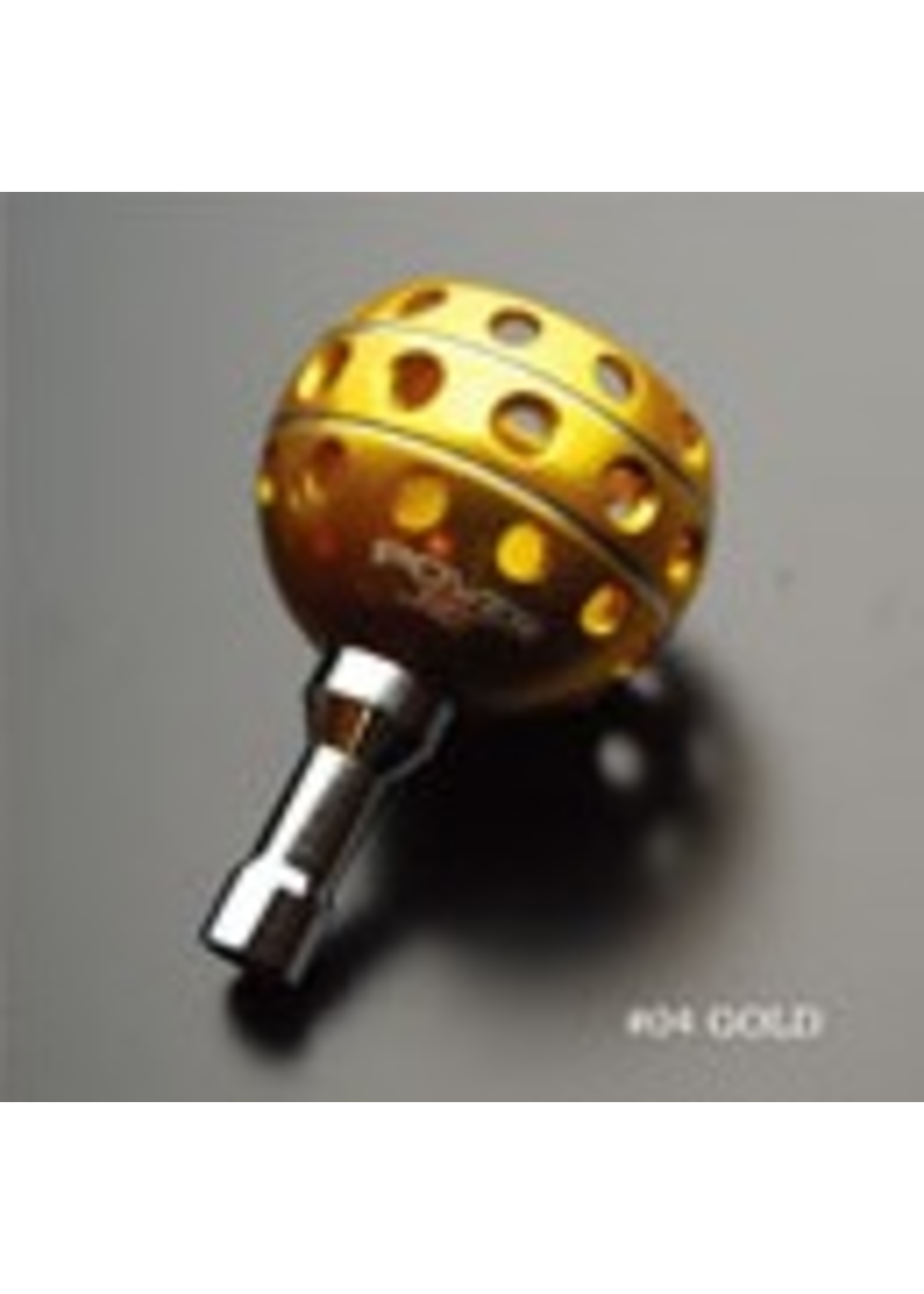 Power Jig Power Jig round knob- Post red Upgrade jigging handle spin