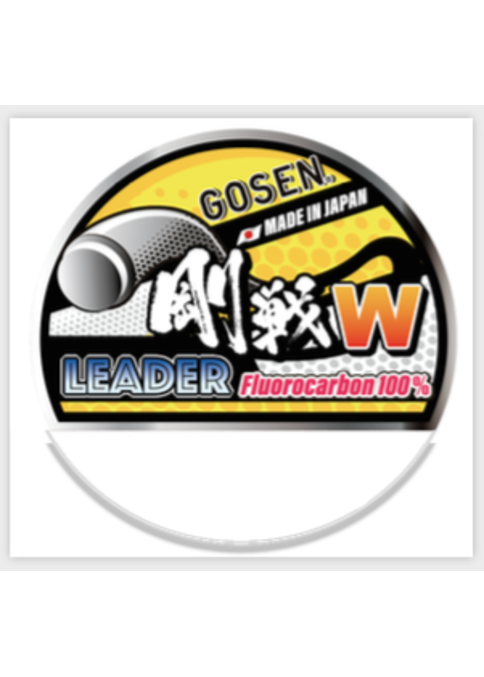 Gosen fishing line GOSEN W Leader FC Fluorocarbon  30m  50lb