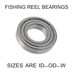 10x26x8mm precision shielded SS fishing reel bearings