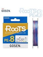 Gosen fishing line Gosen Roots multicolour braid