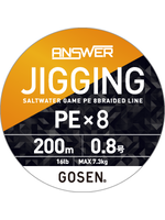 Gosen fishing line Gosen Answer Jigging X8 Braid - 200m