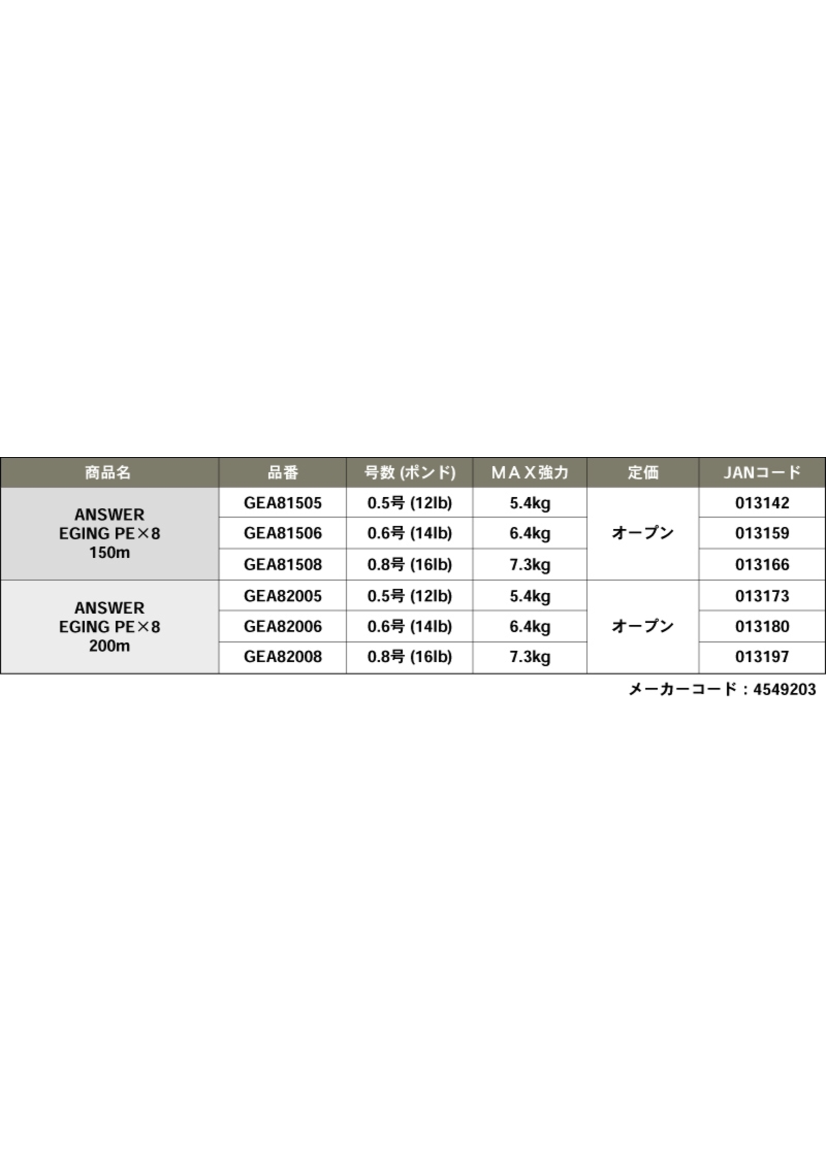 Gosen fishing line Gosen Eging X8 braid JDM