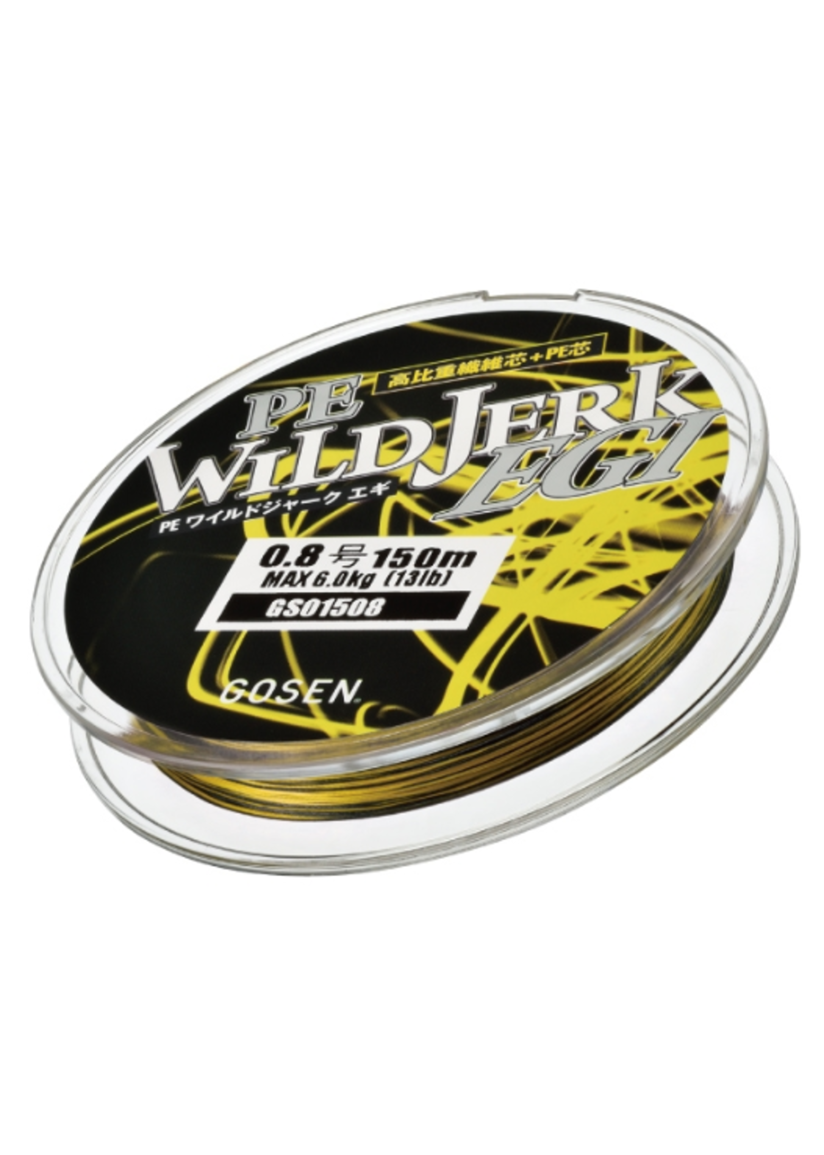Gosen fishing line   Gosen Wild Jerk Egi braid 0.8 13lb 150m spool