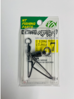 NT Swivel Ten Mouth NT trolling swivel size 7  snap 120kg 2pk