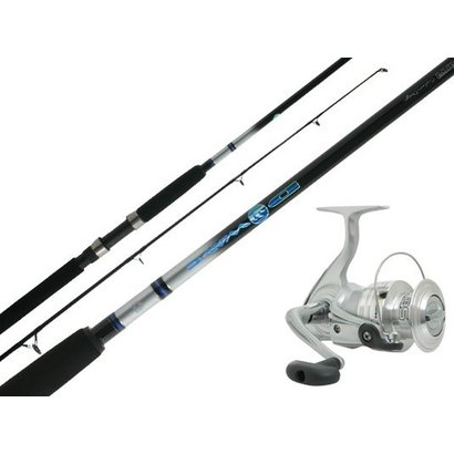 Daiwa fishing Daiwa General Purpose D-Wave 4000B Reel and D-Wave 7' rod with line set