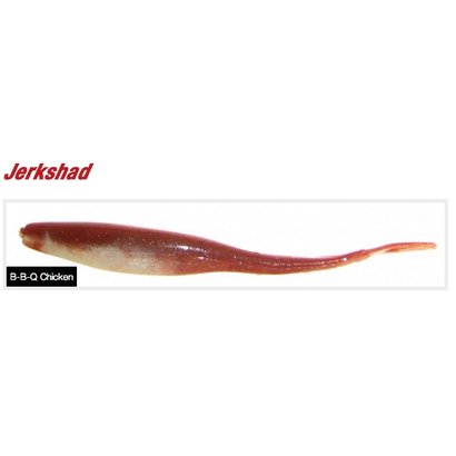 Berkley fishing Berkley Gulp 5 Jerkshad BBQ Chicken