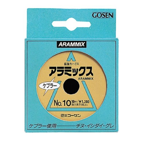 Gosen fishing line Gosen Arammix kevlar assist cord 10M 120lb 15 Gosen fishing line Gosen Arammix kevlar assist cord 10M 120lb 15