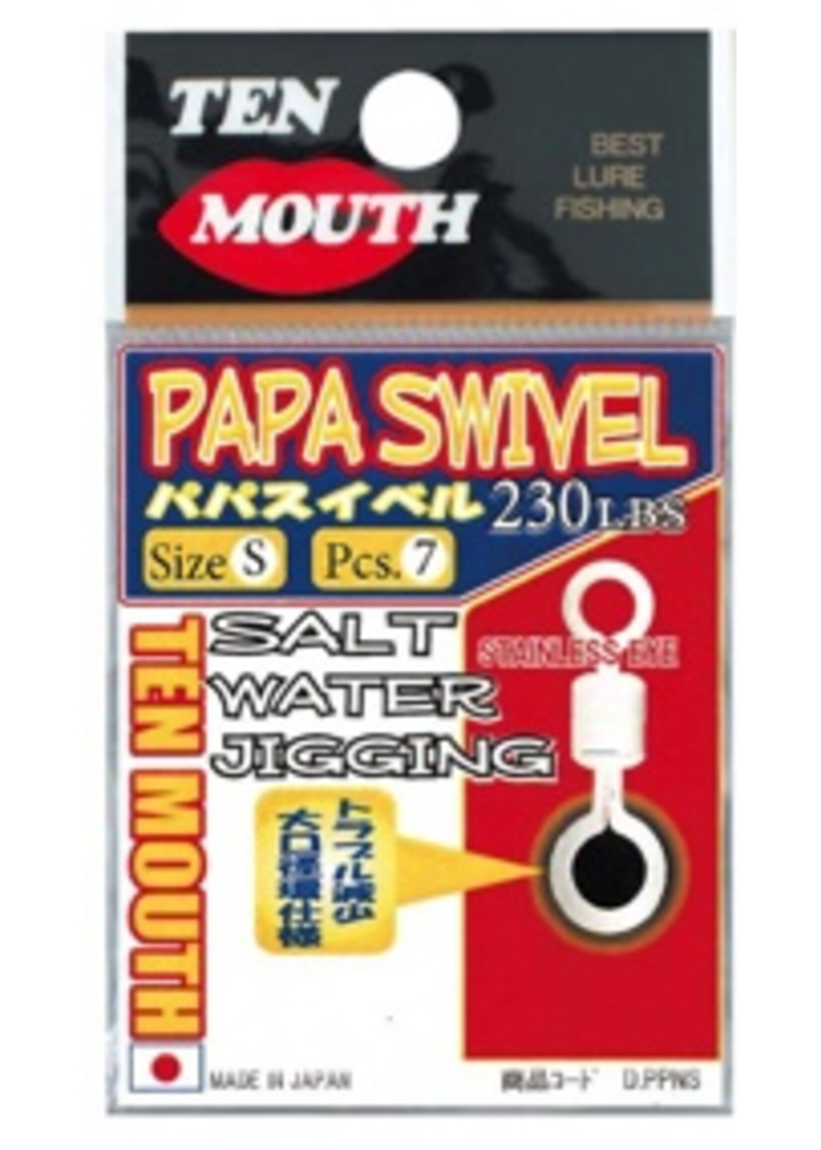 NT Swivel Ten Mouth Ten Mouth Papa swivel  TM19 420lb L