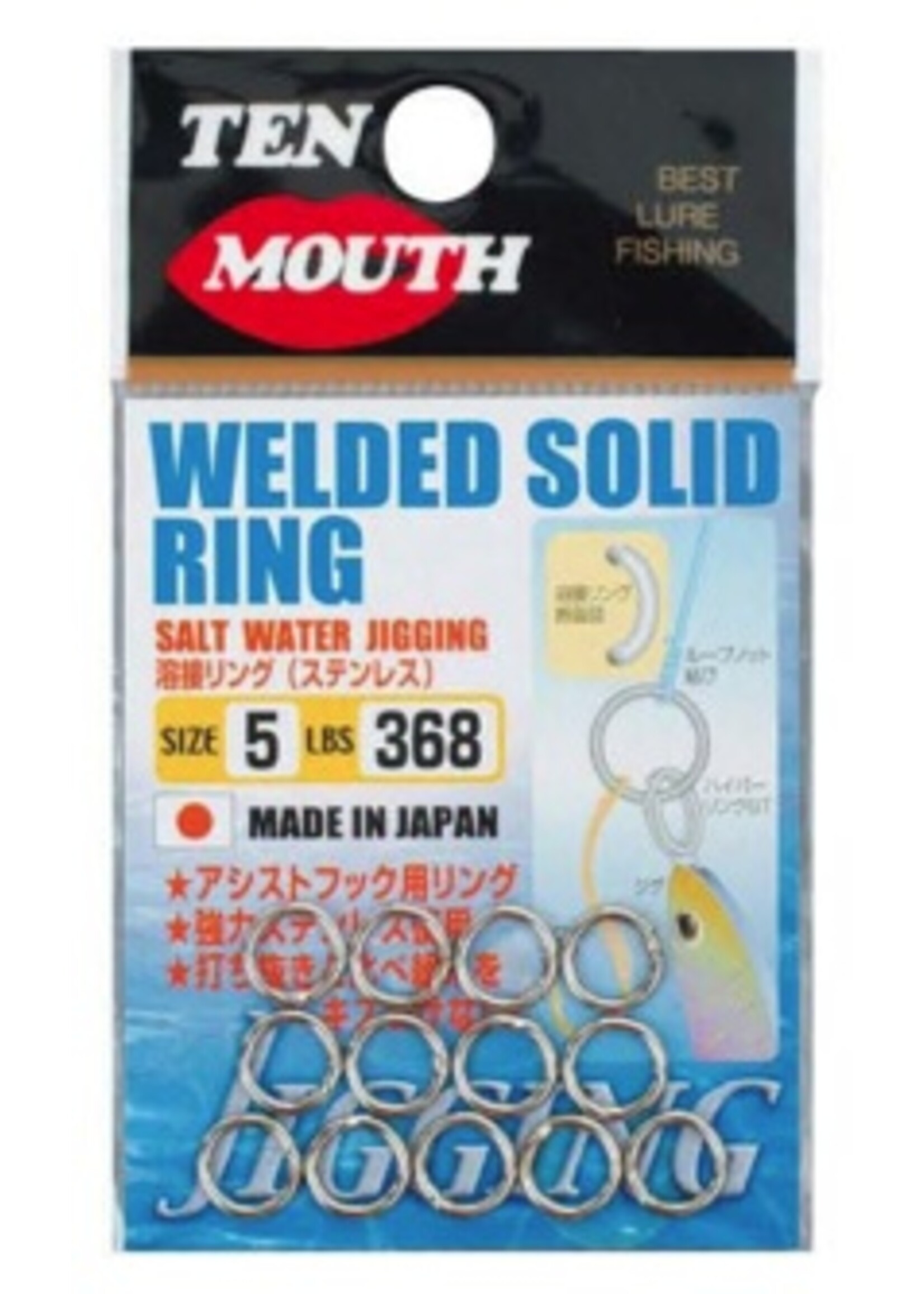 NT Swivel Ten Mouth Ten Mouth welded solid ring TM27 100kg size 4